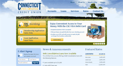 Desktop Screenshot of csecreditunion.com