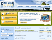 Tablet Screenshot of csecreditunion.com